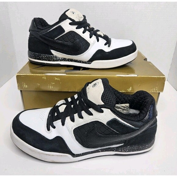 Nike Paul Rodriguez 2 Zoom Air Mens Size 9 OG Box White Black 315459 102 - Picture 1 of 11